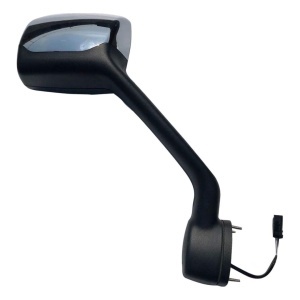 KWN-307-RS32 | RH Hood Mirror  Black arm with Chrome cover, with Heating, W/O Electrical for 2013-20