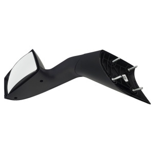 VL-1601B-L | Volvo VNR 2018 & Newer Hood Mirror Black W/O Heating W/O Electrical Driver Side