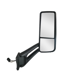 PET-016B-R | Right plastic chrome - Door Mirror with Bracket/Heating/Electrical, Peterbi