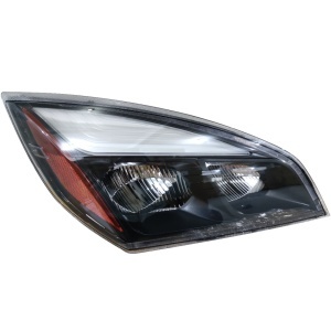 F00817-R | Right black - Headlight with LED, Freightliner cascadia, 2018+