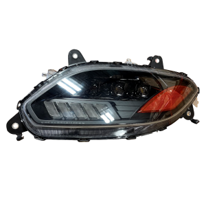 F00545-L | LH Headlight, LED, Black Housing, 2018, International LT 625 