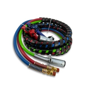 TR81315GL | 15ft Air Line and ABS Cables with Gladhands and Handle Grips