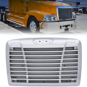 FRCE-0102 | Chrome Grille without Bug Screen for 2000-2008 Freightliner Century