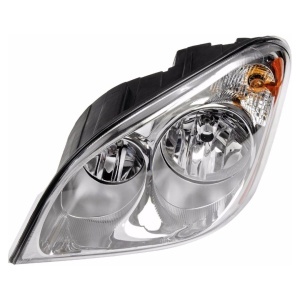 FRCA-0401B-L | Left Black Headlight LED, Freightliner Cascadia, 2008-2017