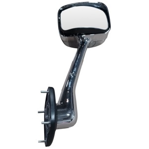 FRCA-0303-R | Freightliner Cascadia Hood Mirror Complete Chrome Passenger Side