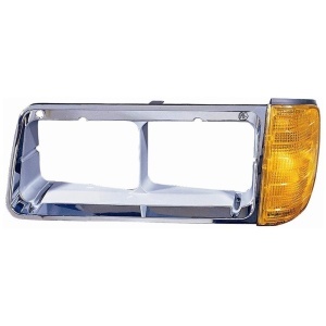 FRFL-0401-L | Freightliner FLD Light Bezel With Corner Lamp Driver Side