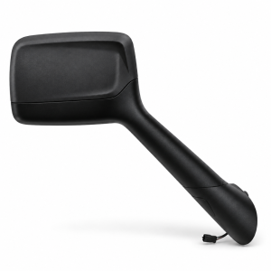 F01305-RS32 | RH Hood Mirror,with Heating,W/O Electrical,Black,2022+,Peterbilt 579