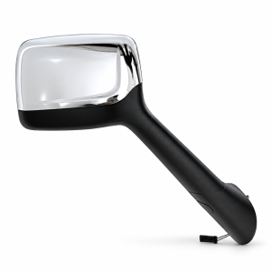 RH Hood Mirror,with Heating,W/O Electrical,Chrome,2022+,Peterbilt 579