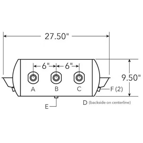 TRJ95272 | 9.5" Diameter Steel Air Tank – TRJ95272