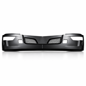 F01385 | Bumper Assembly,with Fog Lamp Hole,Black,2022+,Peterbilt 579