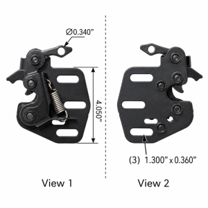 F02267-L | LH Hood Latch,2018-2024,Volvo VNL