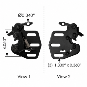 F02267-R | RH Hood Latch,2018-2024,Volvo VNL
