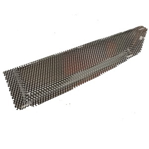 FT123-L | Kenworth T680 Hood Side Air Intake Mesh Screen Driver Side